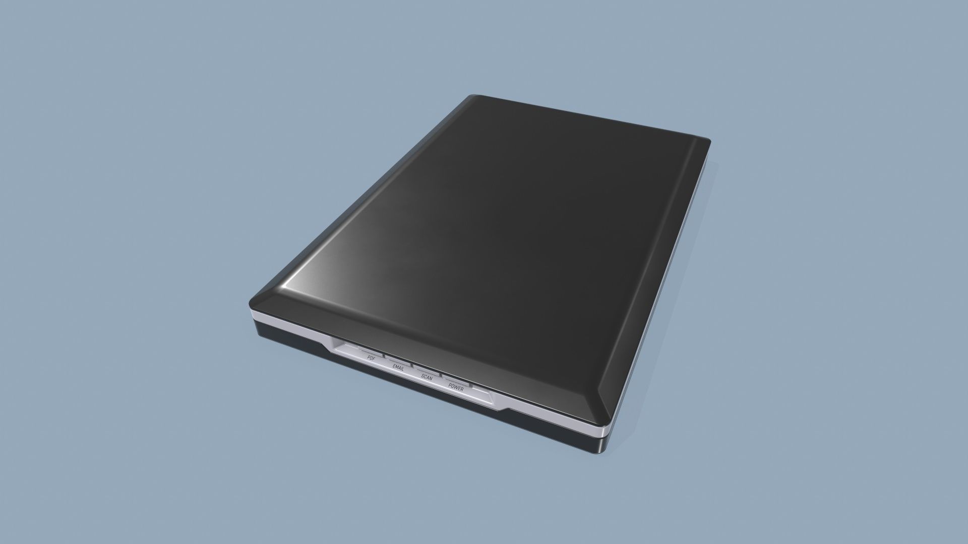 Scanner Low-poly 3D model_7