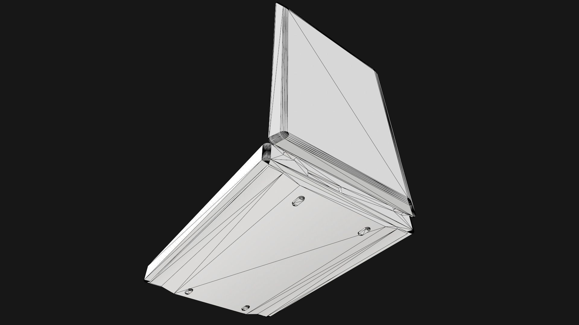 Scanner Low-poly 3D model_12