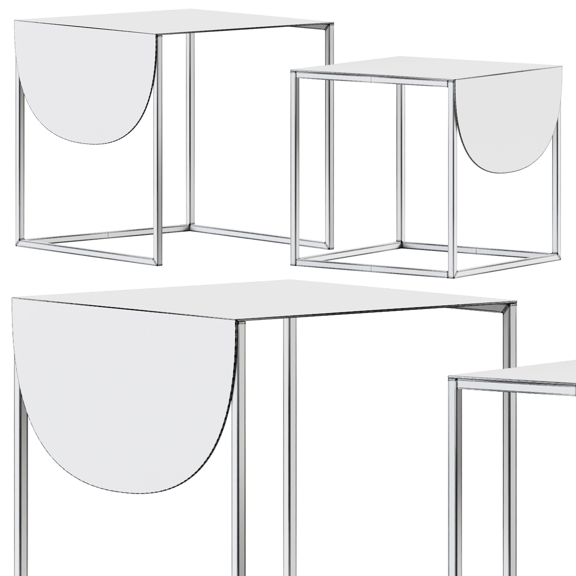 Coffee Table LOoNA 3D model_1