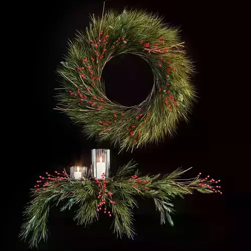 christmas decor 3D model