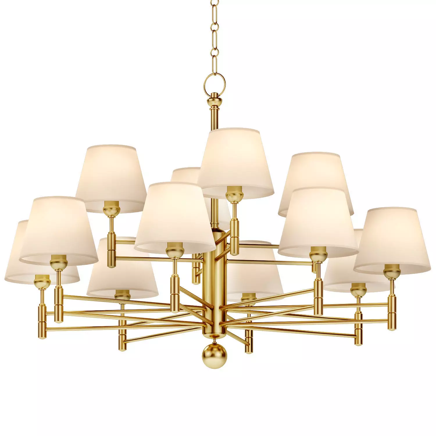 Hudson Valley chandelier 3D model