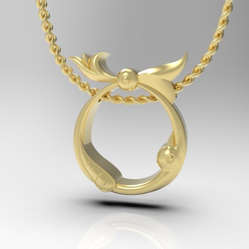 Bird calligraphy Alphabet Armenian pendant Ts 3D print model_1