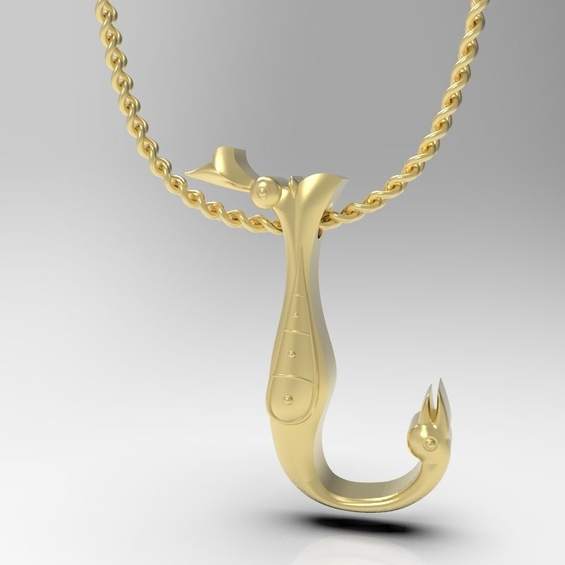 Bird calligraphy Alphabet Armenian pendant N 3D print model_1