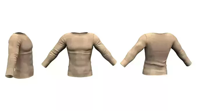 Mens Long Sleeves Stretch Top