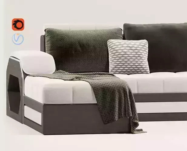 U novare canape-High poly