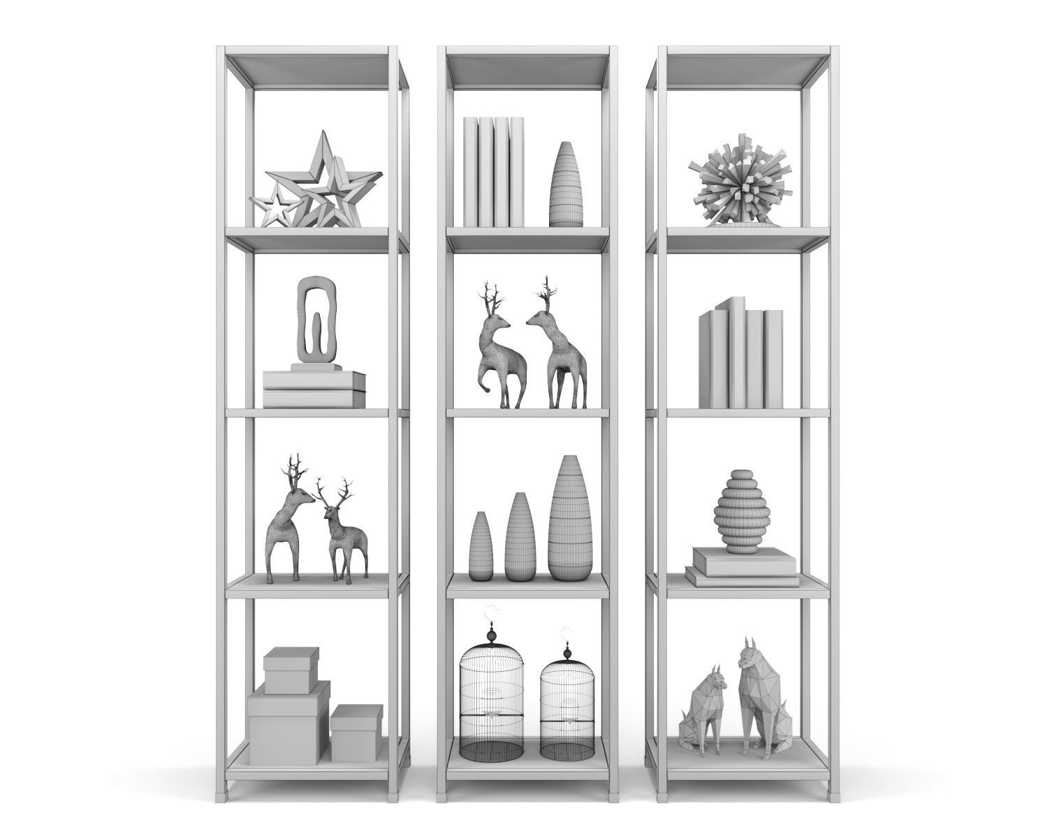 Robson Rack Set 3D model_3