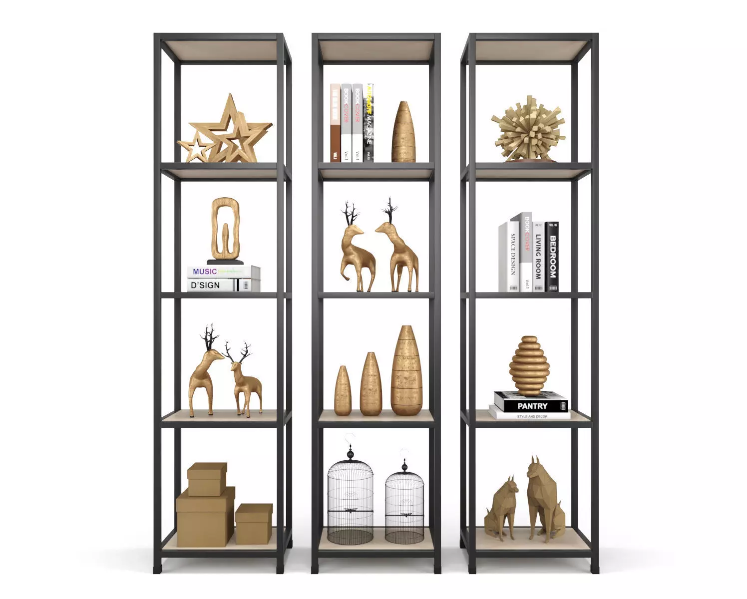 Robson Rack Set 3D model_0