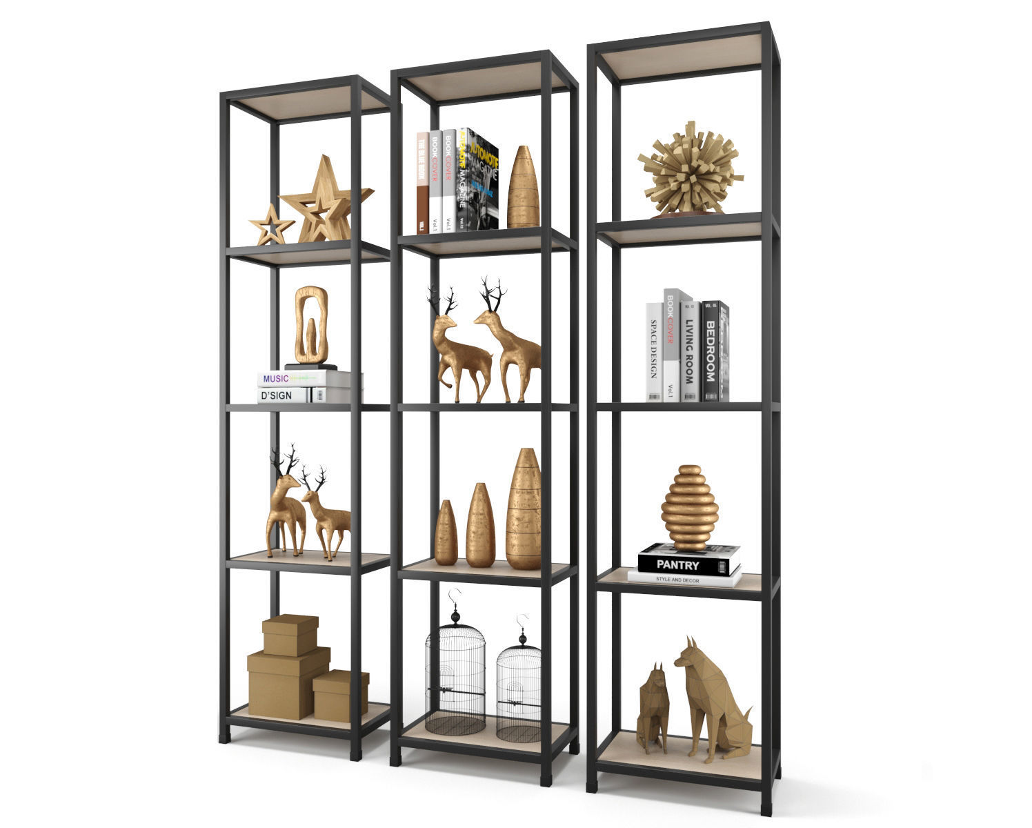 Robson Rack Set 3D model_1