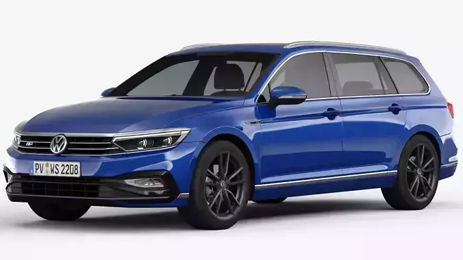 Volkswagen Passat Variant 2020 3D model