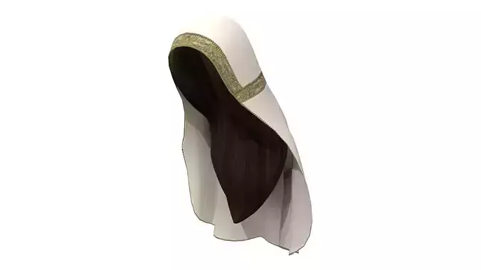 Palace Heritage Veil with Hair