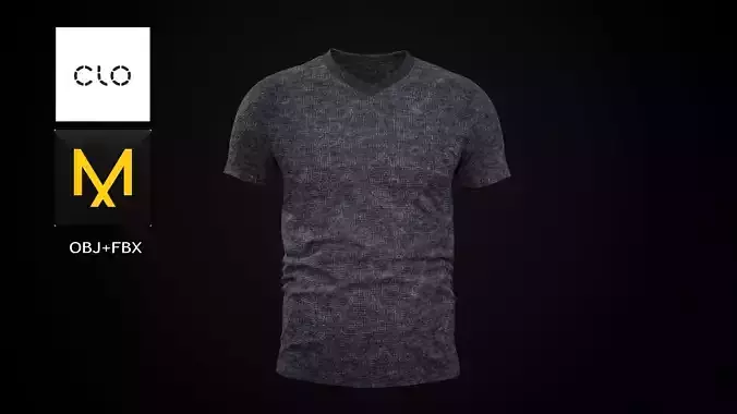 T-Shirt Men Marvelous Designer