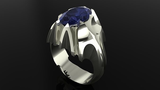 man ring 3D print model