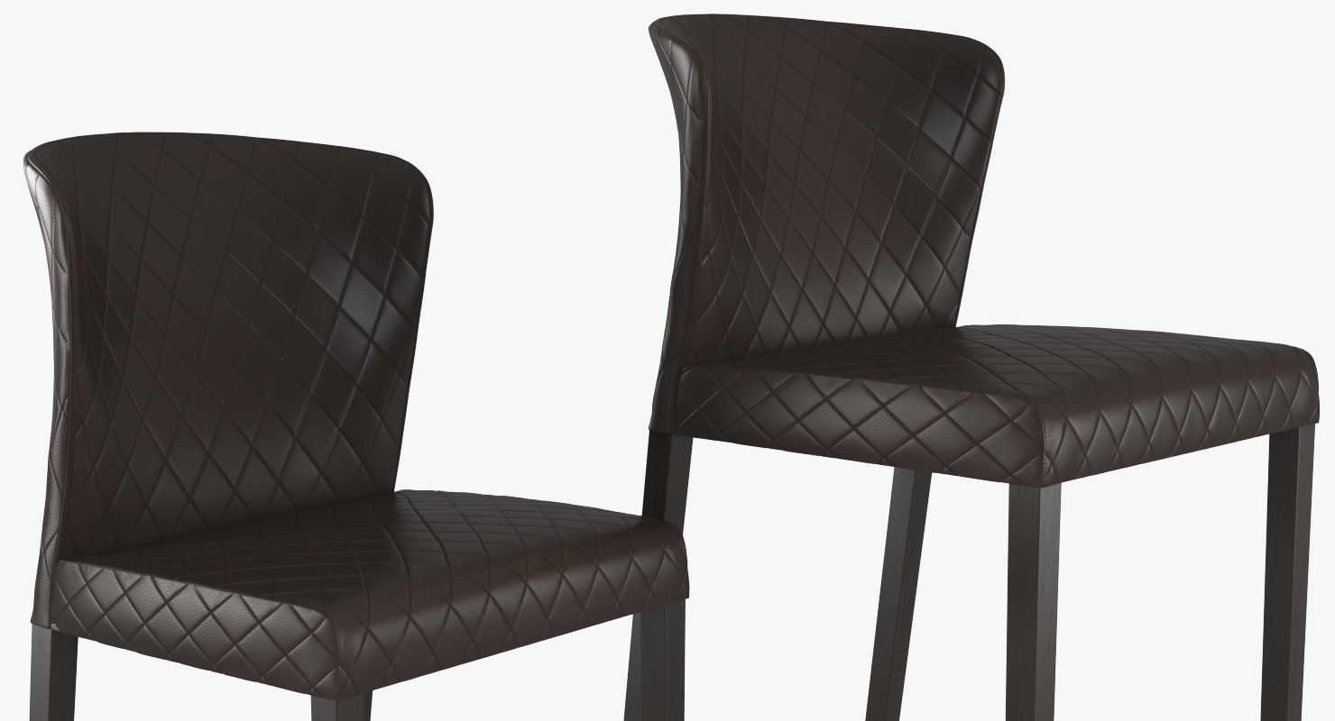 Curran Quilted Bar Stool 3D model_7