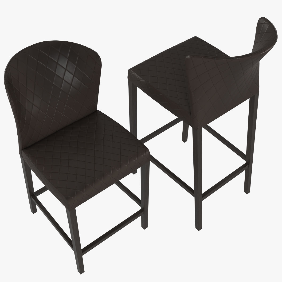 Curran Quilted Bar Stool 3D model_16