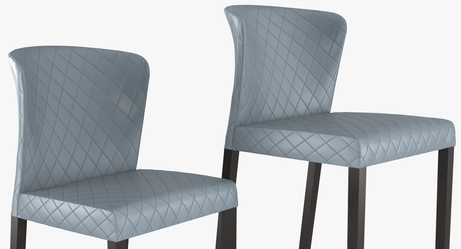 Curran Quilted Bar Stool 3D model_8