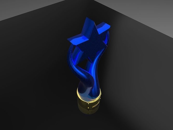 Trophy Design 3D model