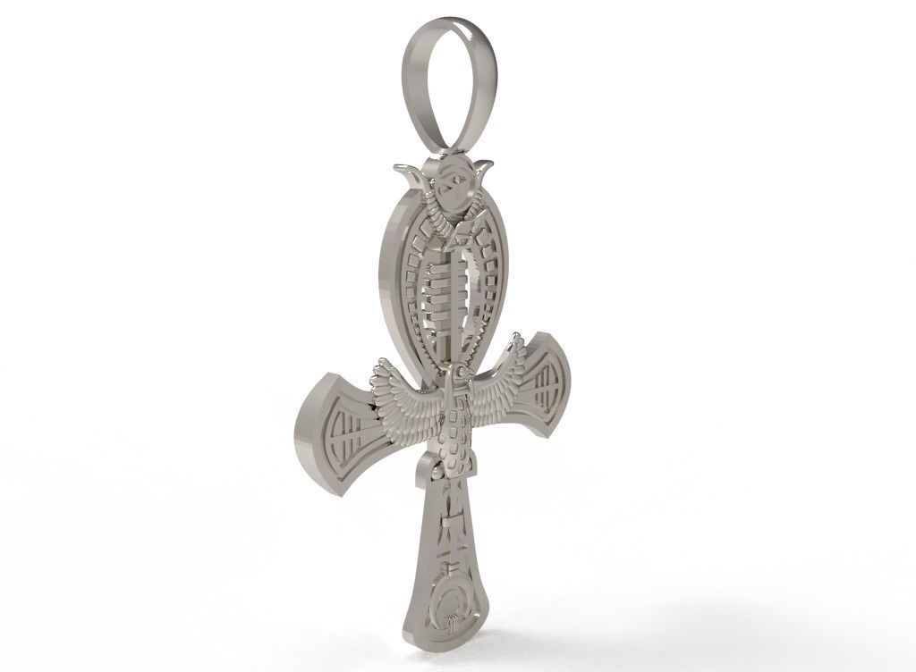 Ankh cross 3D print model