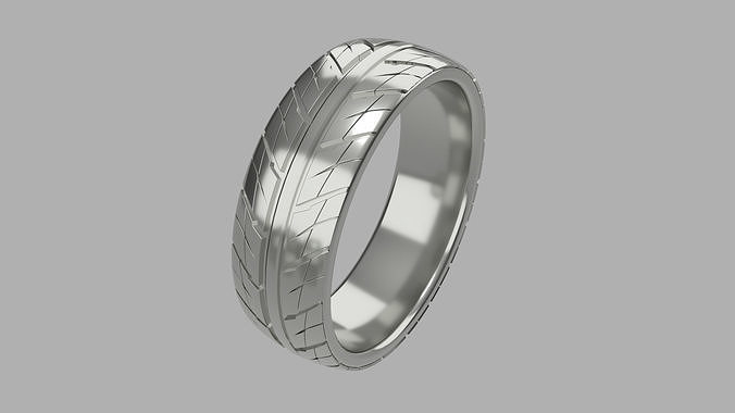 Audi RS4 tire Style Ring 3D print model
