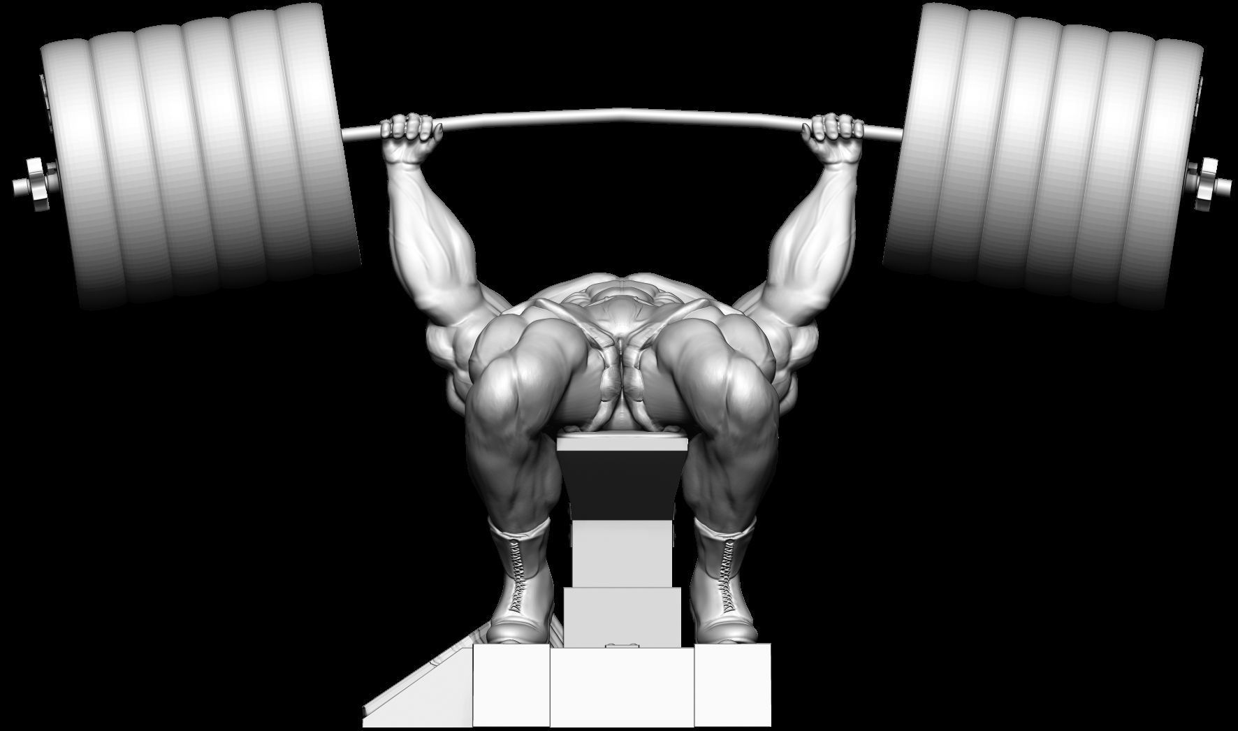 SUPIN PRESS BODYBUILDING 3D print model_9