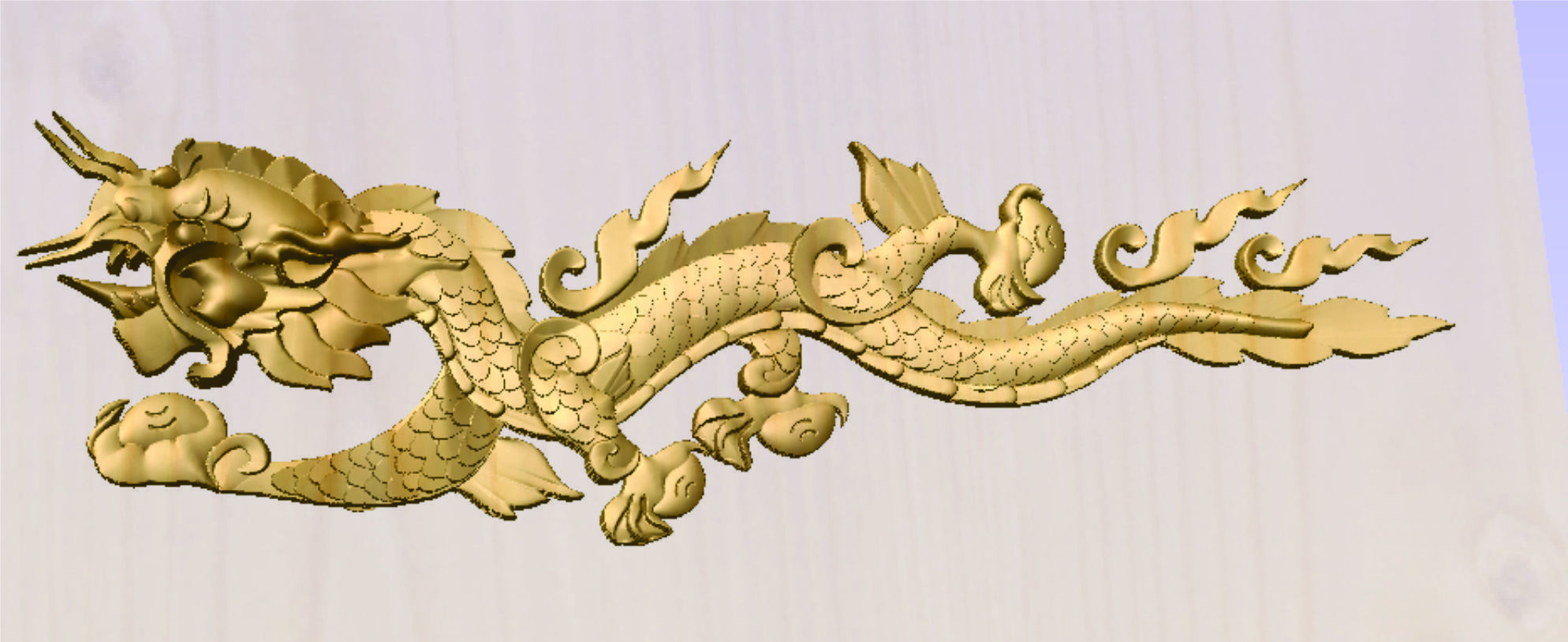 dragon or druk  3D print model_1