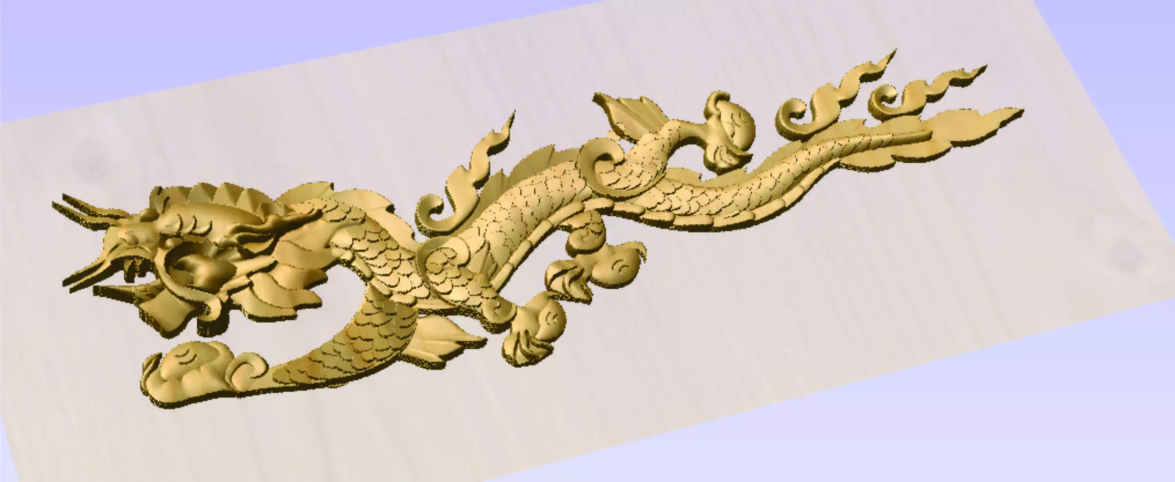 dragon or druk  3D print model_0