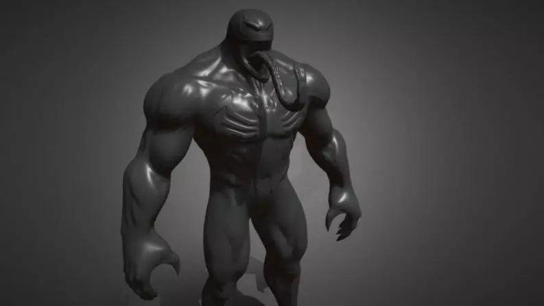 Venom Rigid Model Free 3D model