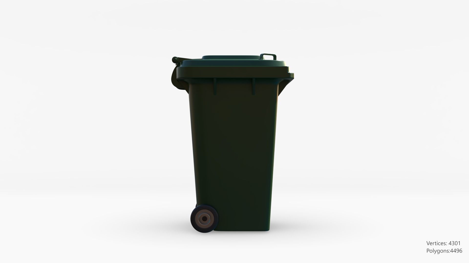 Plastic Trashcan 3D model_15