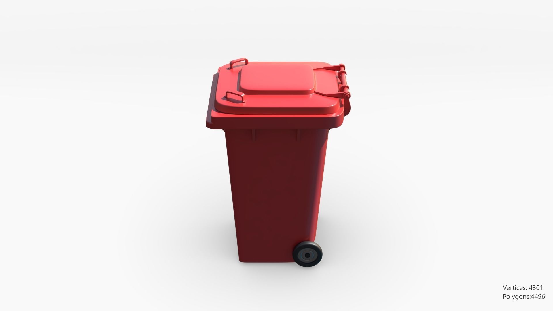 Plastic Trashcan 3D model_24
