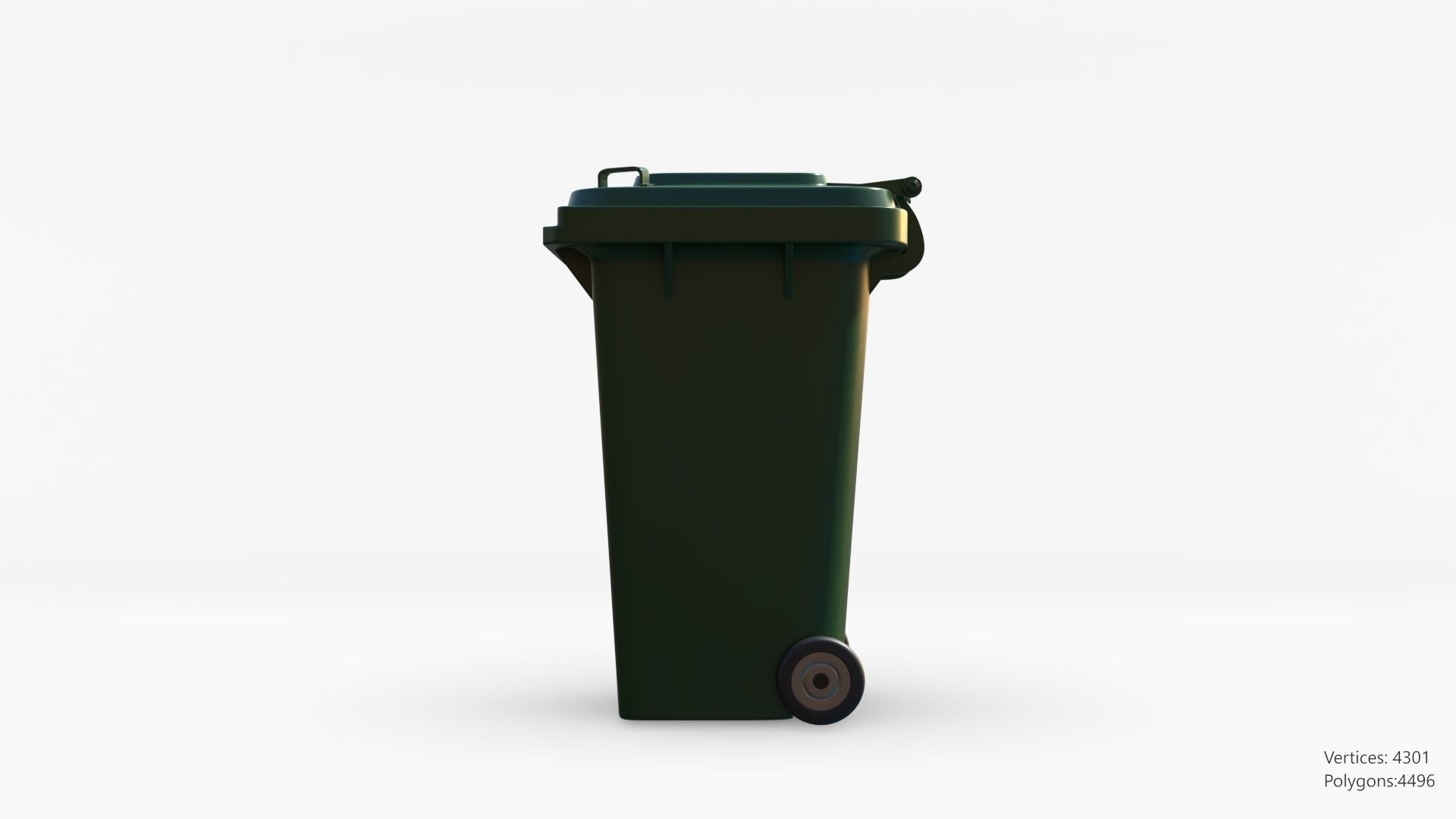 Plastic Trashcan 3D model_16