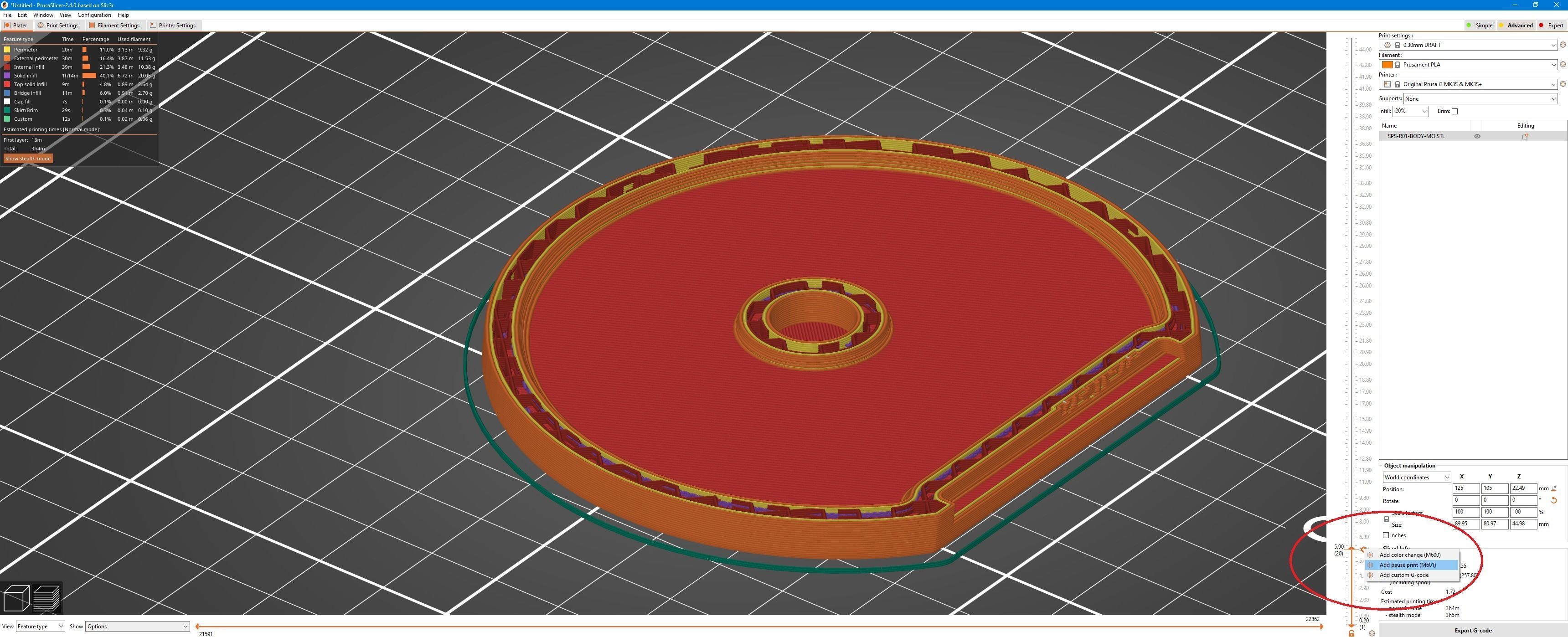 Salt And Pepper Sphere Shaker Set With Invisible Magnet 3D print model_4