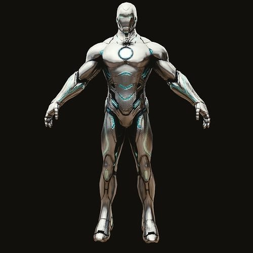 iron man superior 3D model