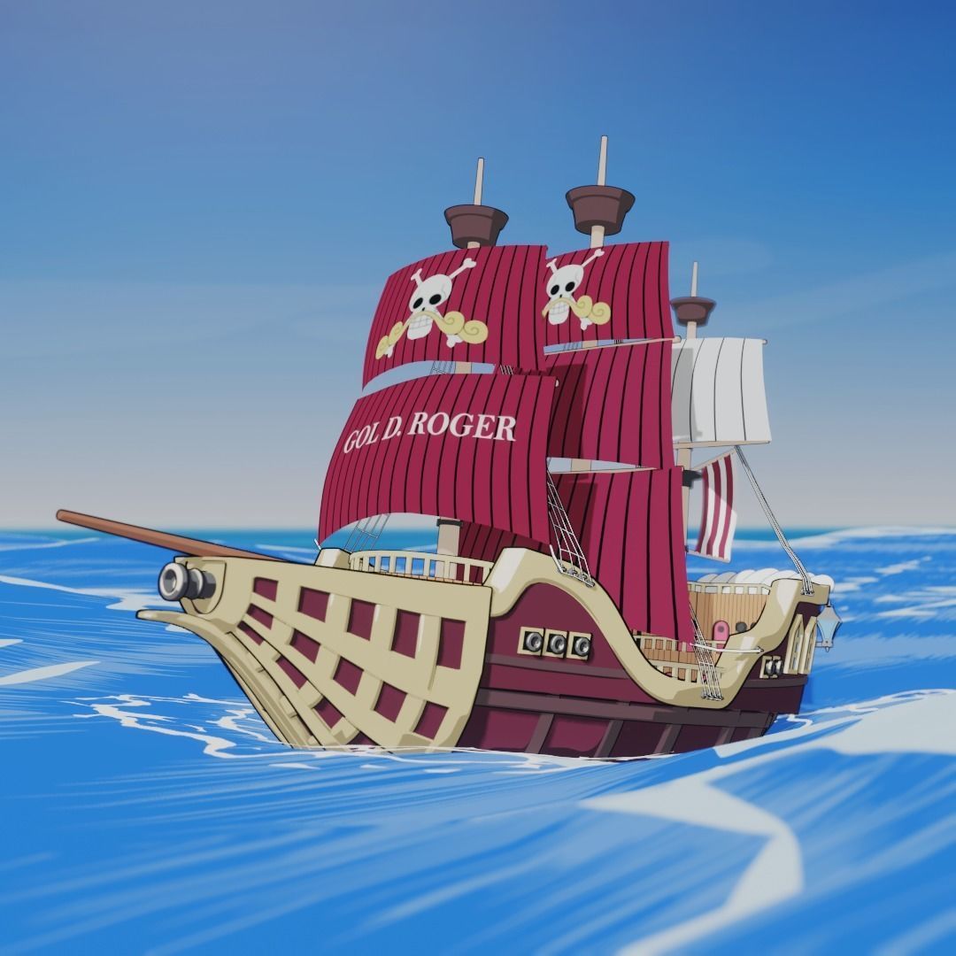 OnePiece Ship - Gol D Roger s Ship Oro Jackson 3D model_6