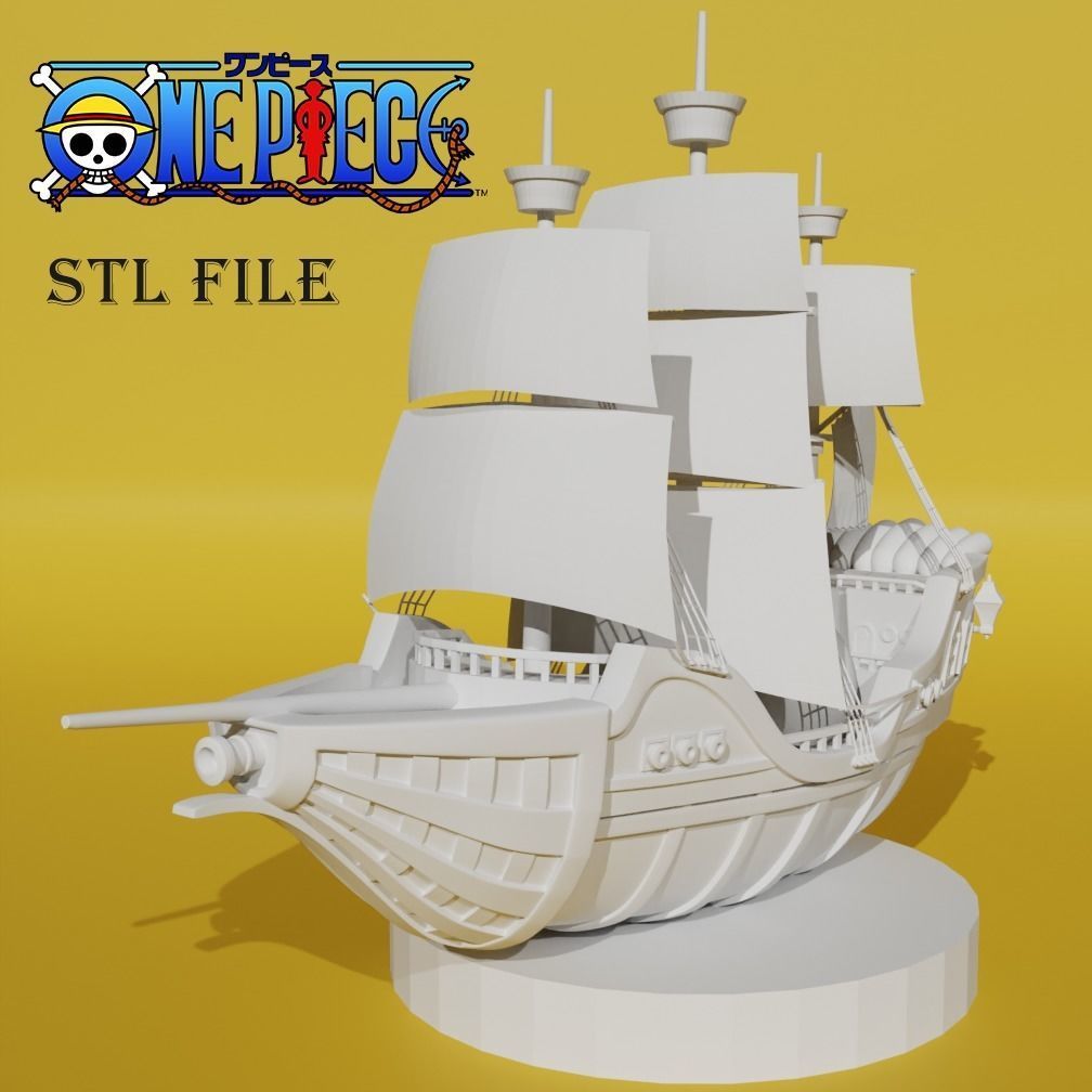 OnePiece Ship - Gol D Roger s Ship Oro Jackson 3D model_2
