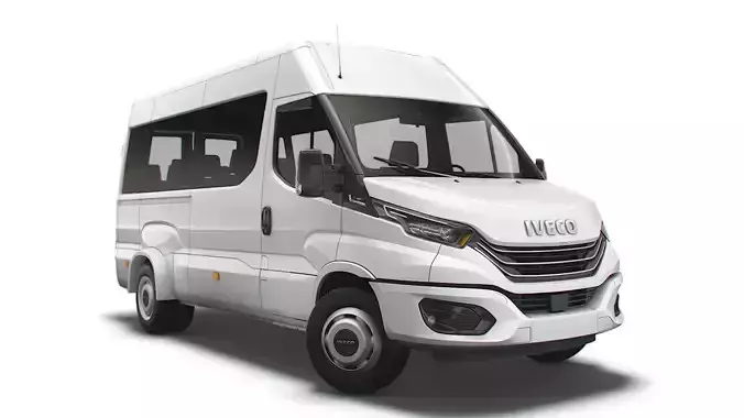 Iveco Daily Minibus L3H2 2022 3D model