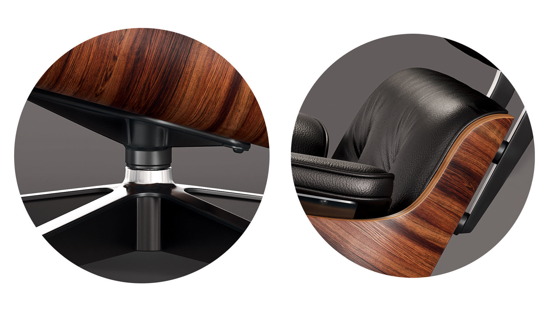 Eames Lounge Chair 3D model_5