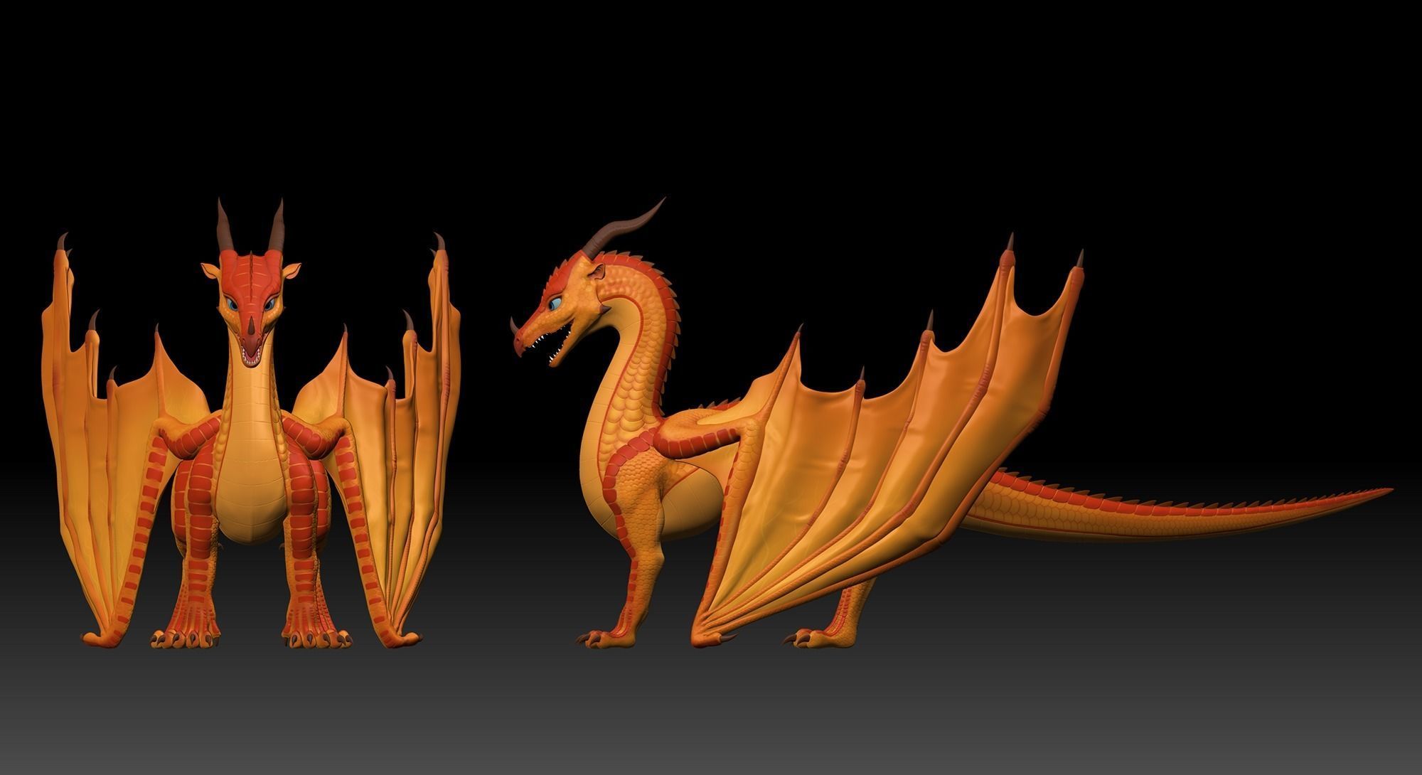 Wings of Fire Peril 3D model_4