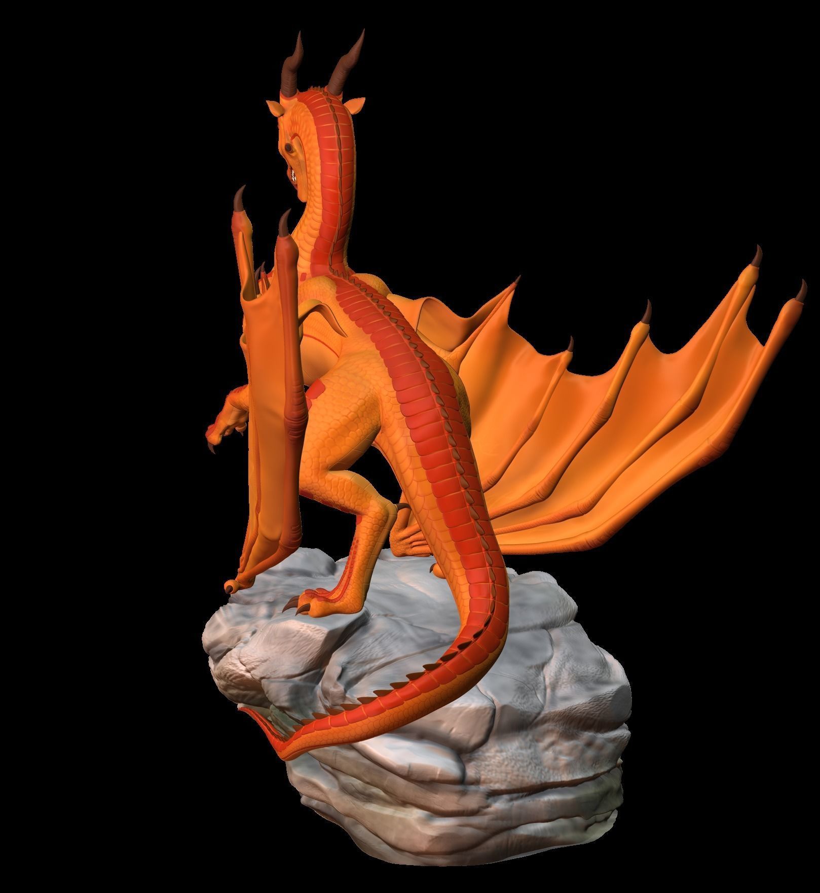 Wings of Fire Peril 3D model_3