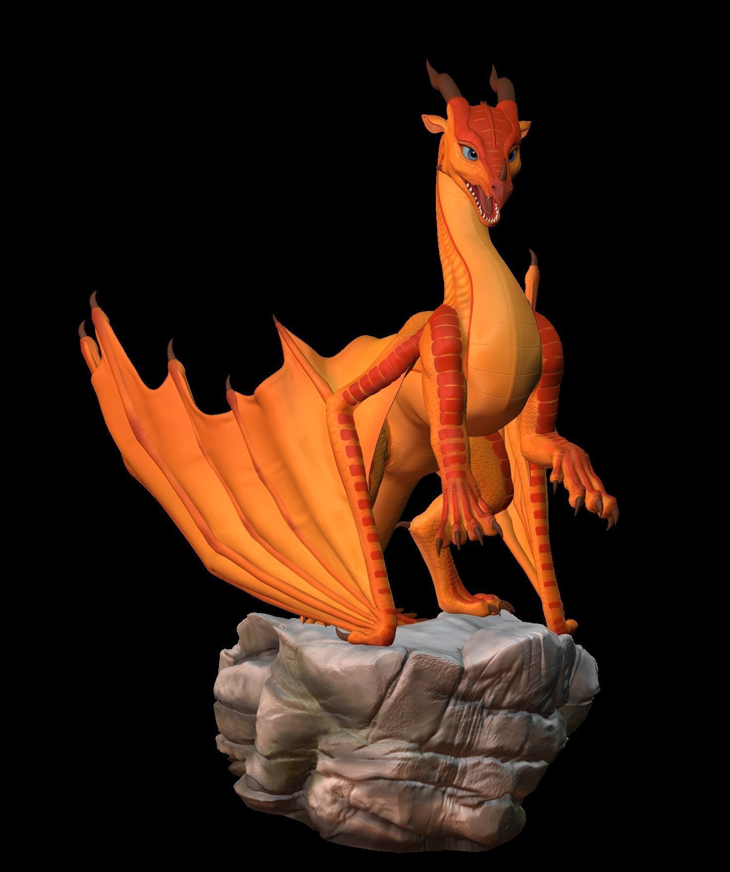 Wings of Fire Peril 3D model_1