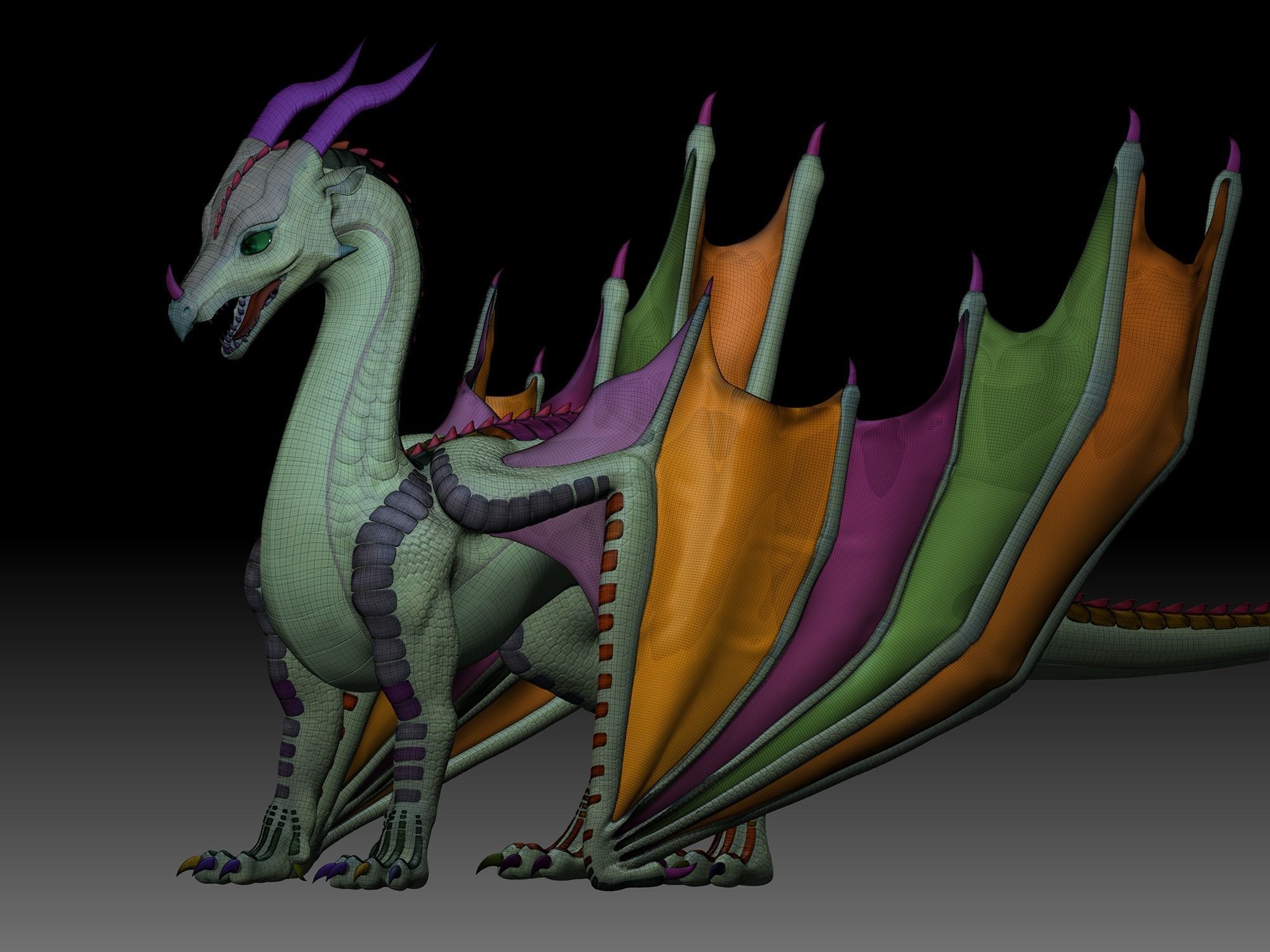 Wings of Fire Peril 3D model_7