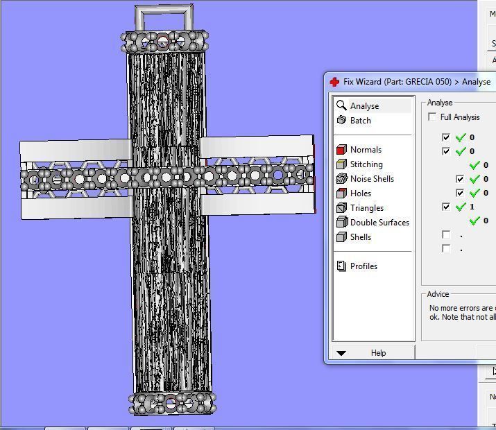Cross patterned cross with texture saint jesus cristian 7 3D print model_6