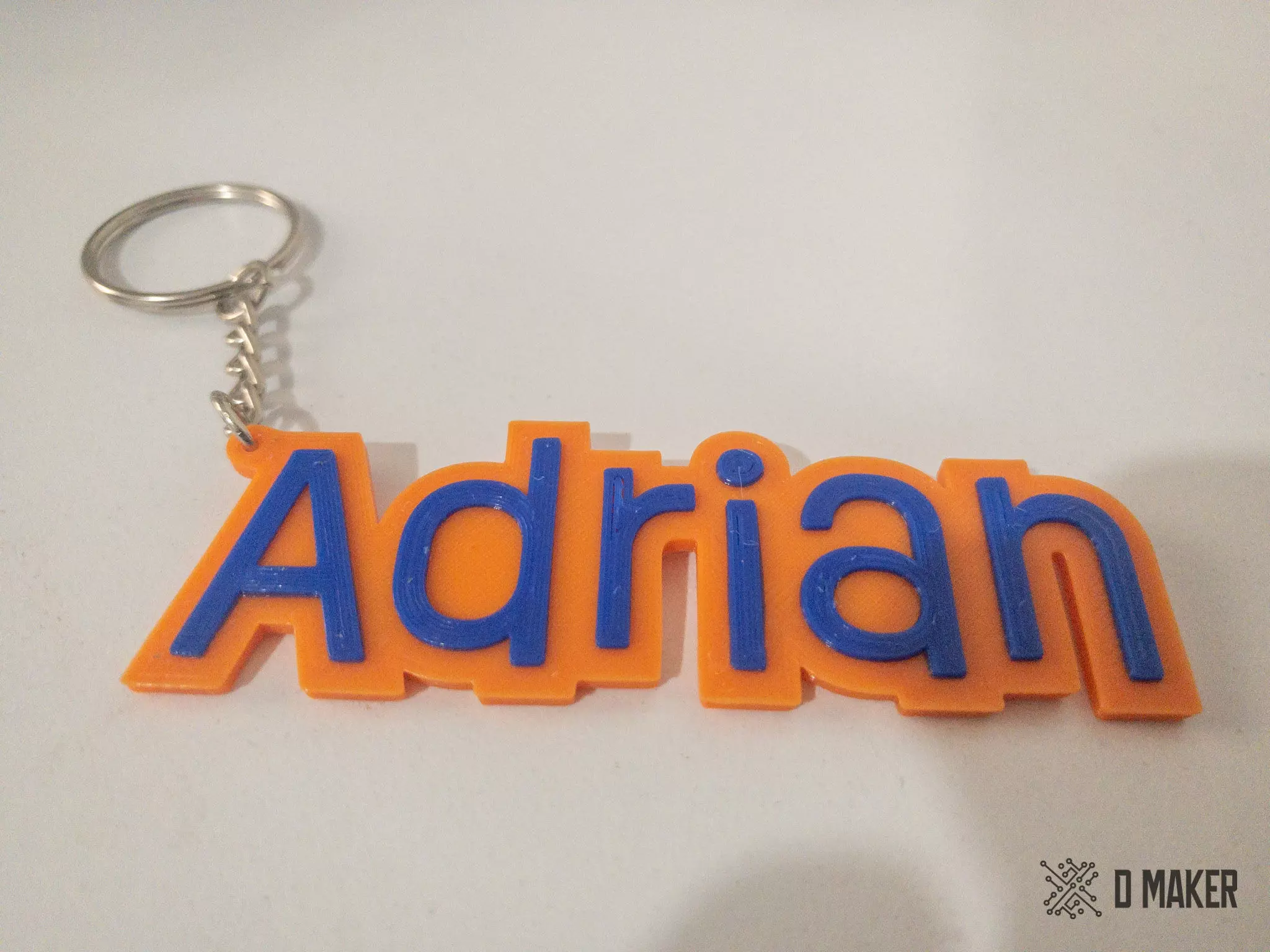 Adrian Key Chain 3D print model