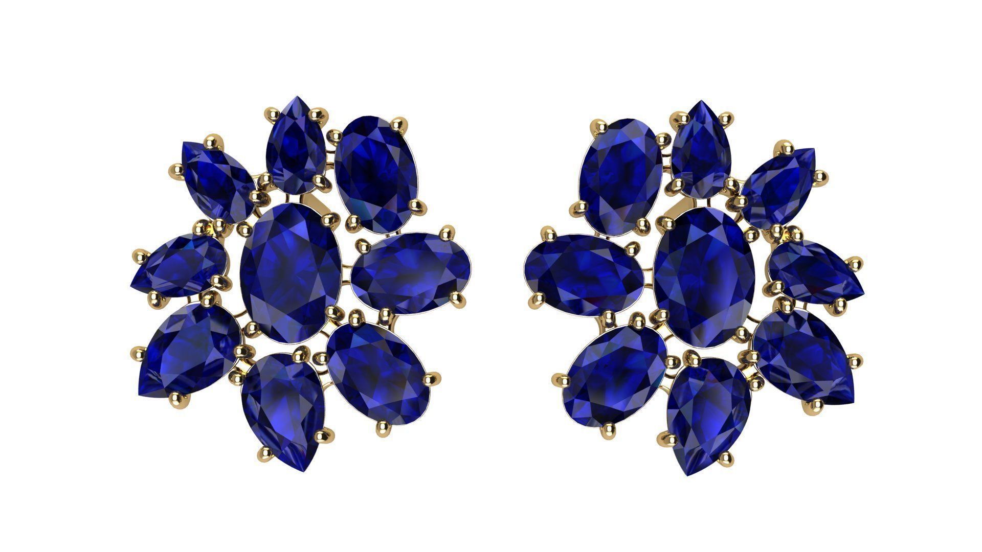 Gem Earrings Collection _26