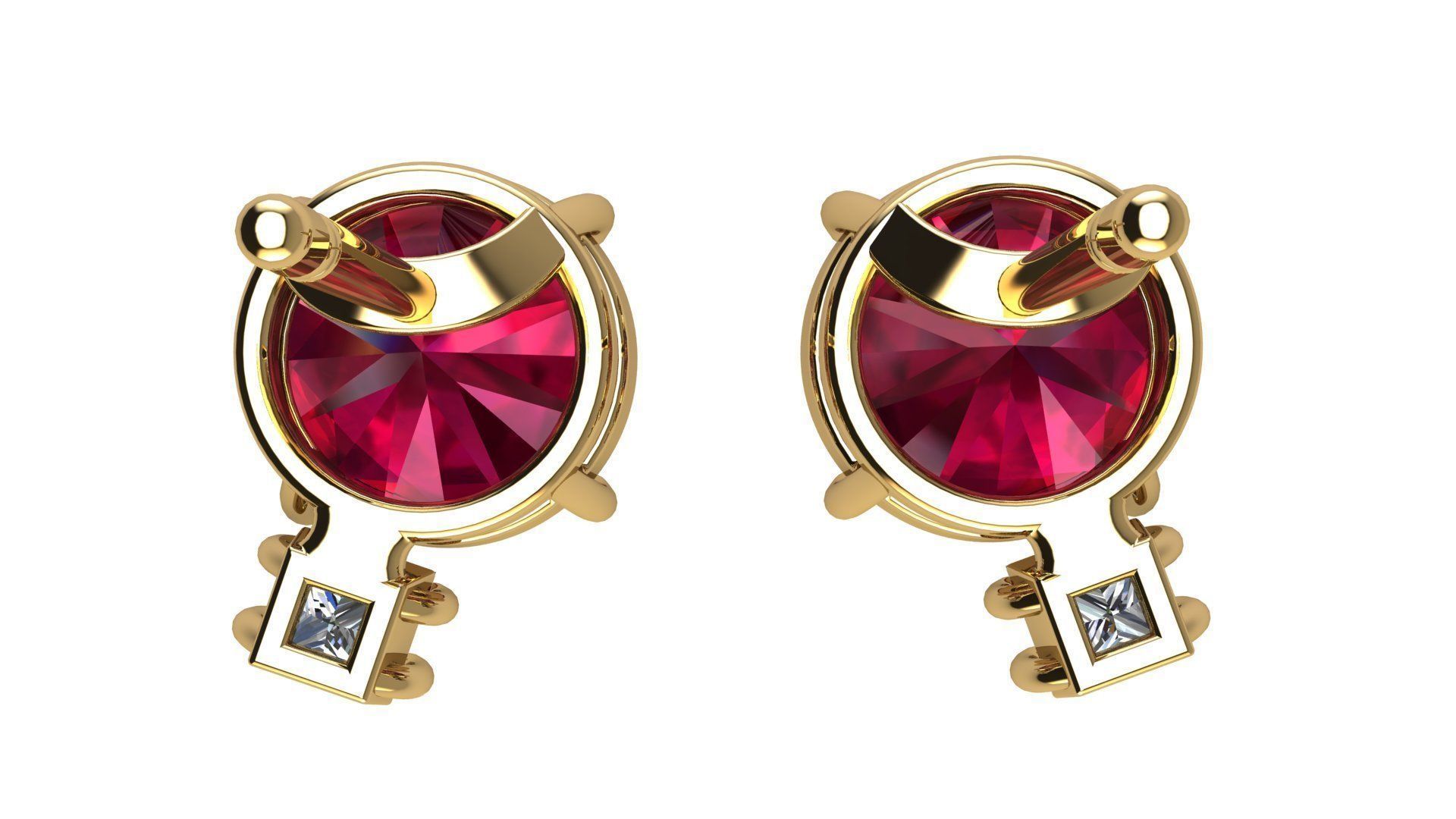 Gem Earrings Collection _12