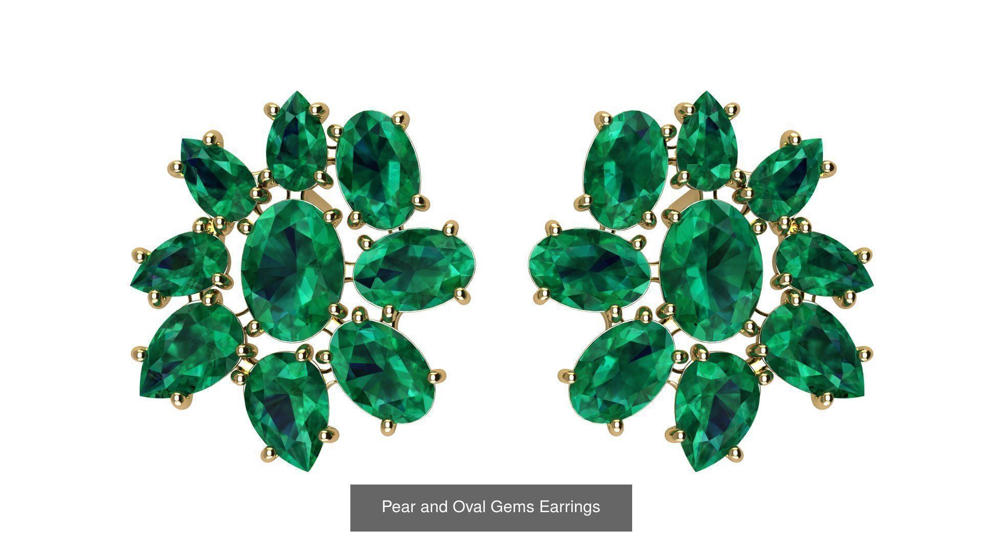 Gem Earrings Collection _6