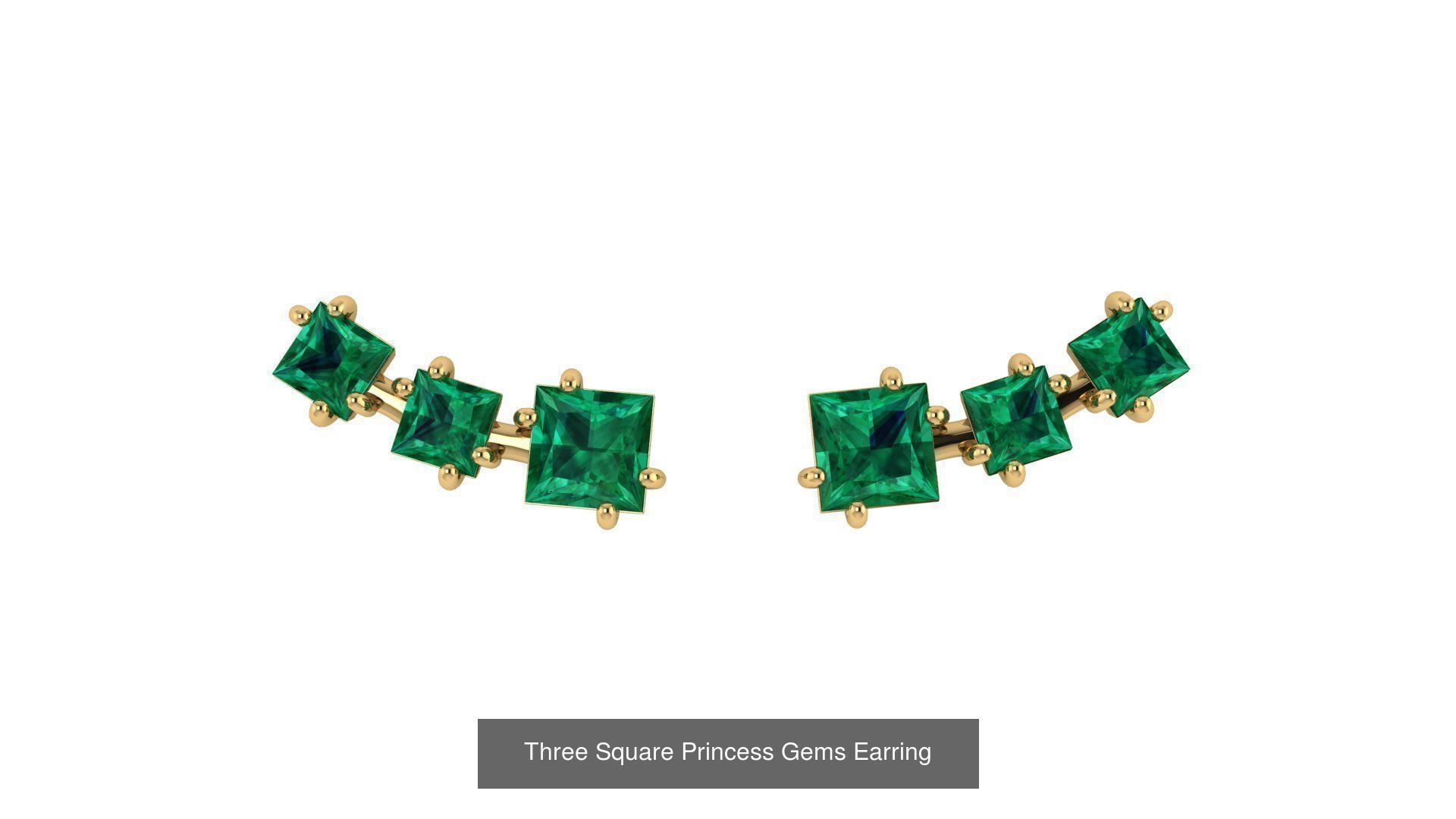 Gem Earrings Collection _4