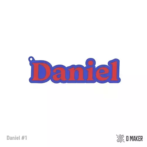 Daniel Key Chain 3D print model