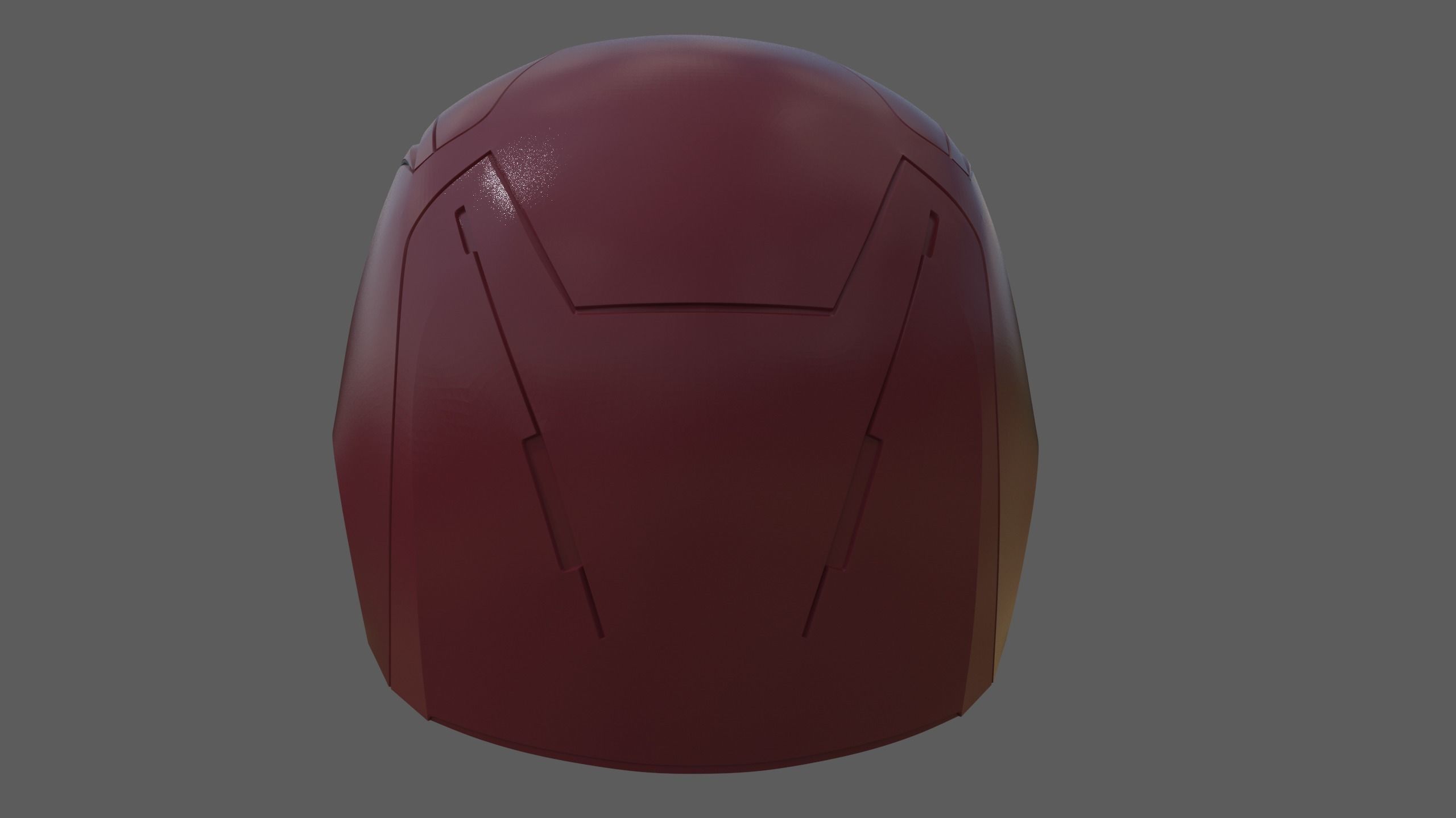 Daredevil Helmet 3D print model_4