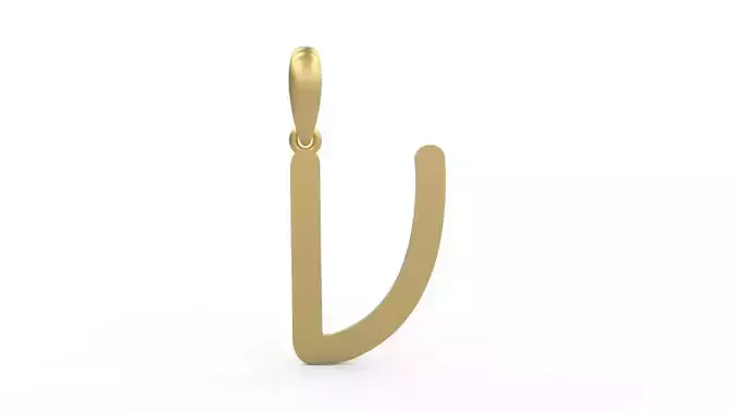 Initial Letters Pendant Hakubo V