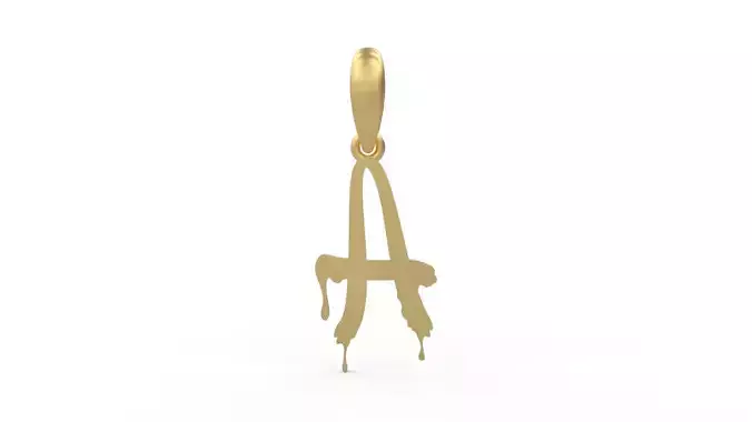 Initial Letters Pendant Halloween Party A