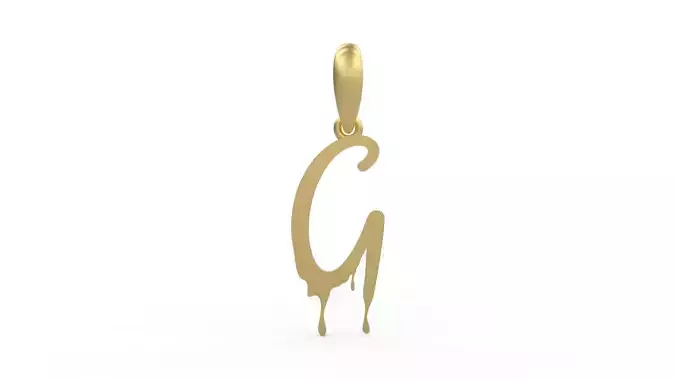 Initial Letters Pendant Halloween Party G